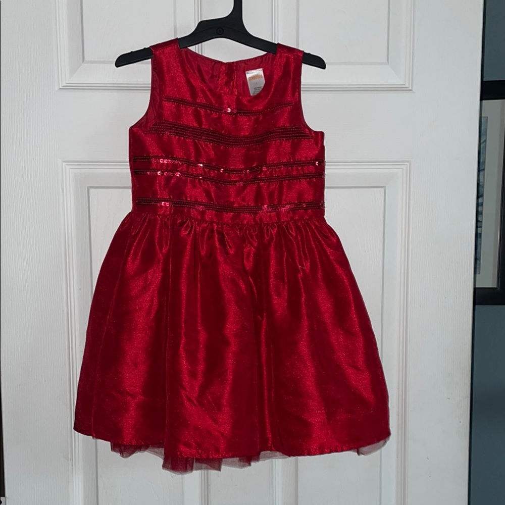 Red Sleeveless Dress
